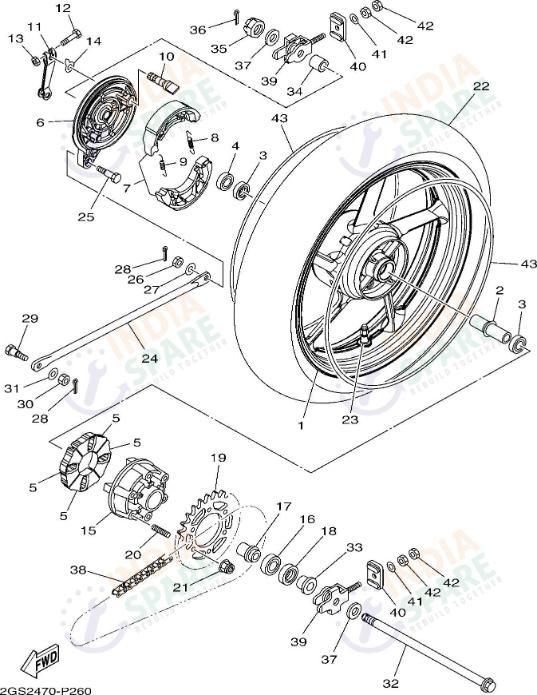 REAR WHEEL